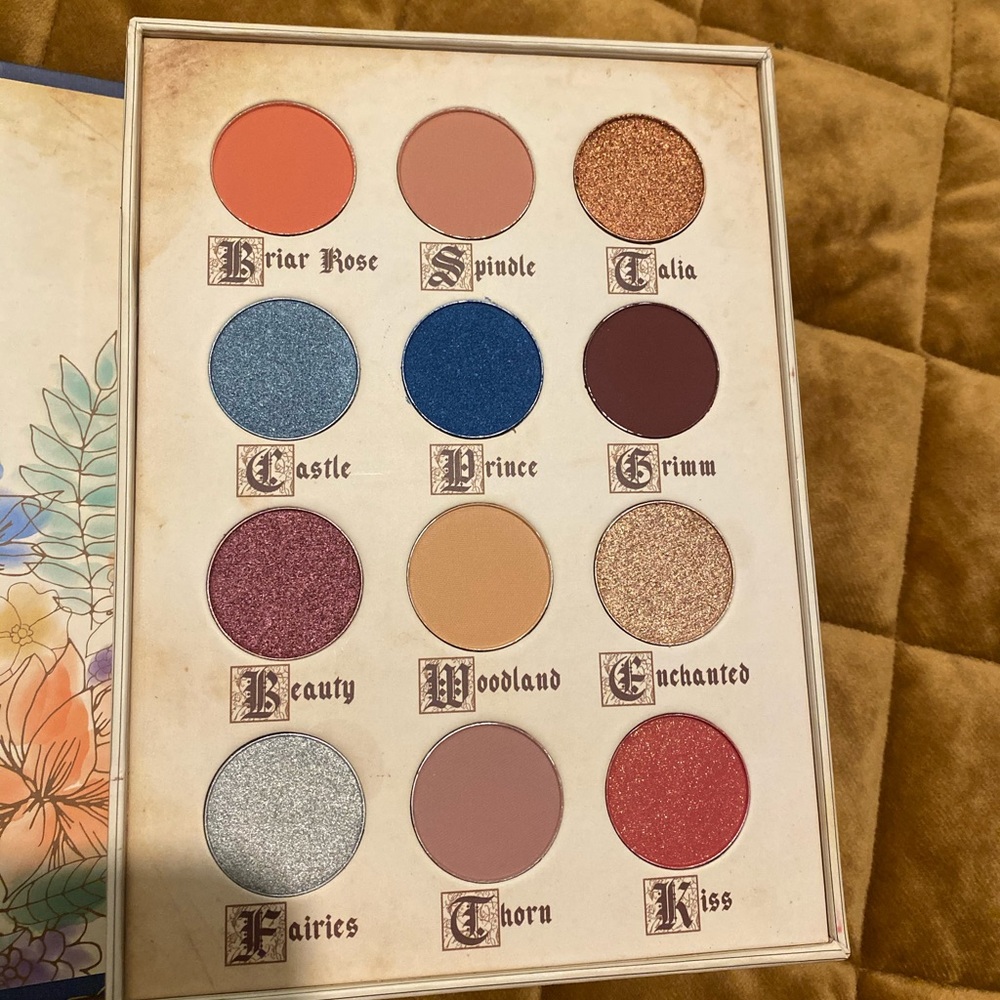 Storybook cosmetics pallet